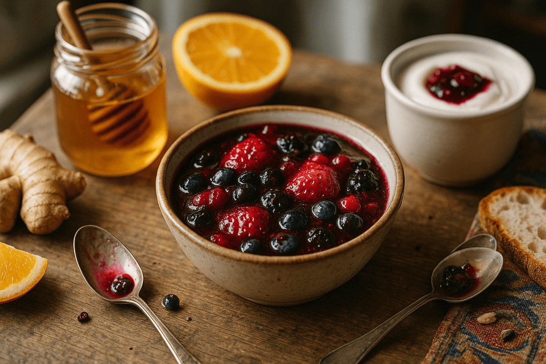 Quick Iron-Infused Berry Compote - The Iron Egg