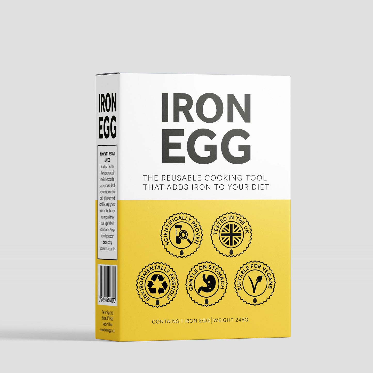 The Iron Egg - Iron Supplement Alternative
