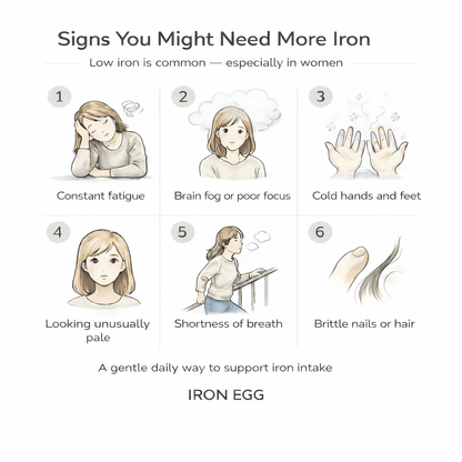 IRON EGG - Iron Supplement Alternative